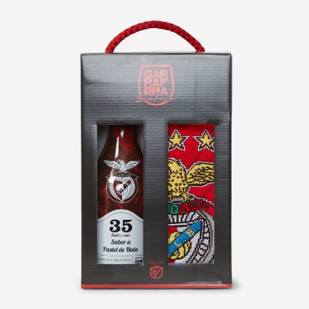 Picture of Conjunto Licor 35 + Cachecol SL. Benfica 70cl 14,5%